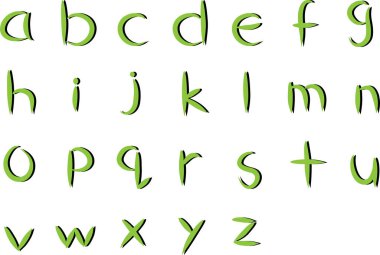 harf vektör illüstrasyon arka planı