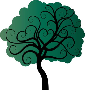 güzel dizayn uzun ağaçlar