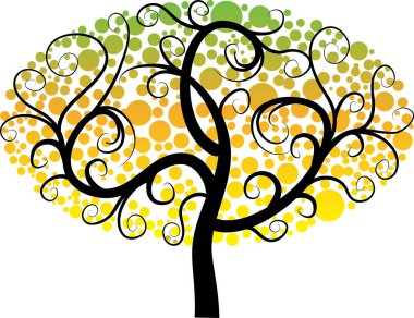 güzel dizayn uzun ağaçlar