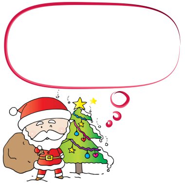 Mutlu noel kartı şablonu, vektör illüstrasyonu 