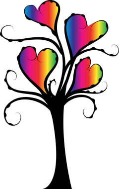 güzel dizayn uzun ağaçlar