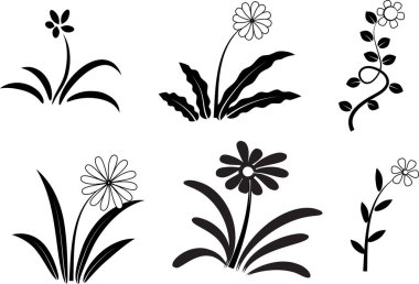 vektör çiçek kümesi