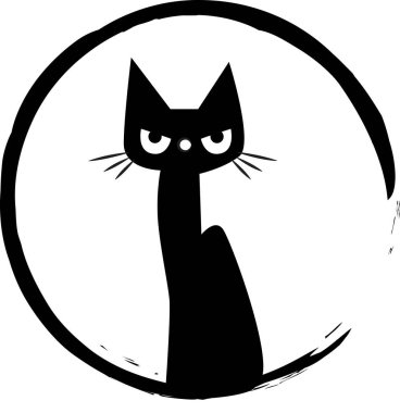 beyaz arka planda izole edilmiş küçük sevimli kedi çizgi filmi, romantik konsept 