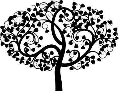 güzel dizayn uzun ağaçlar