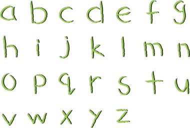 harf vektör illüstrasyon arka planı