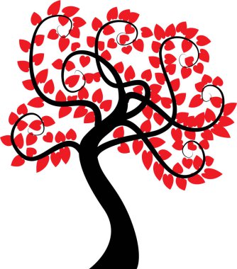 güzel dizayn uzun ağaçlar