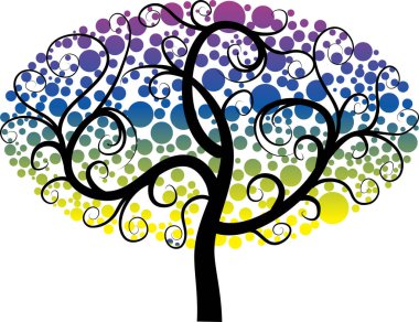 güzel dizayn uzun ağaçlar