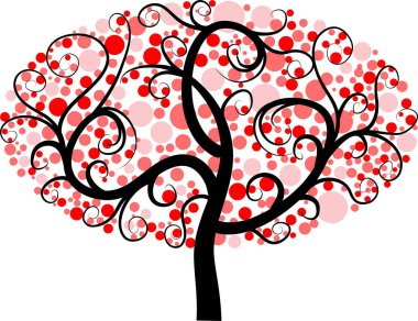 güzel dizayn uzun ağaçlar