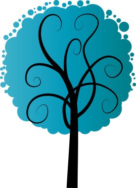 güzel dizayn uzun ağaçlar