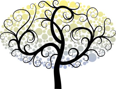 güzel dizayn uzun ağaçlar