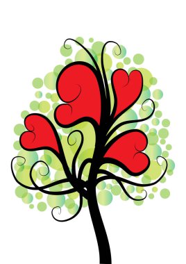 güzel dizayn uzun ağaçlar