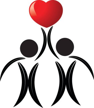 beyaz arkaplanda izole edilmiş logo çizimi