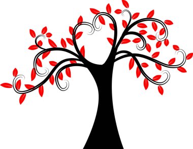 güzel dizayn uzun ağaçlar