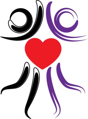 beyaz arkaplanda izole edilmiş logo çizimi