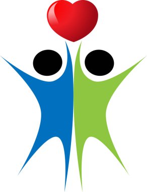 beyaz arkaplanda izole edilmiş logo çizimi