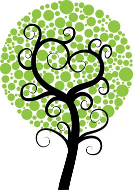 güzel dizayn uzun ağaçlar