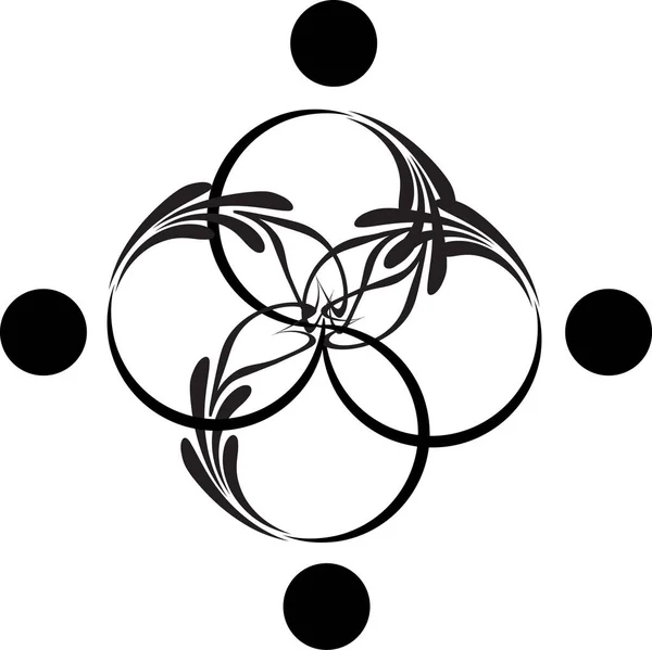 Рисование Логотипа Белом Фоне — стоковый вектор