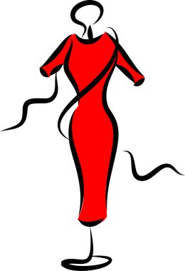 beyaz arkaplanda izole edilmiş logo çizimi