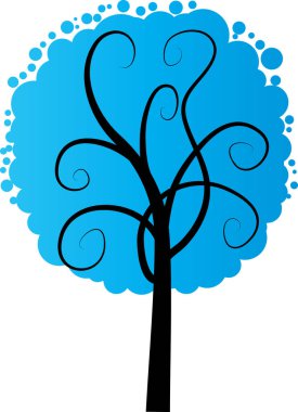 güzel dizayn uzun ağaçlar