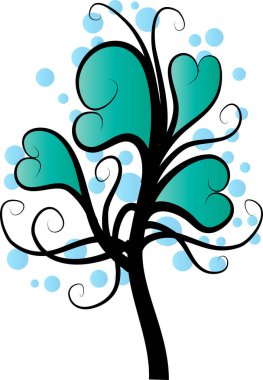 güzel dizayn uzun ağaçlar