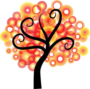 güzel dizayn uzun ağaçlar