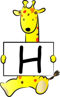 Kaligrafik tasarım elementleri ve hayvanlarla sayfa dekorasyonu