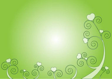 Kalpleri beyaz arka planda izole ağaç dalları, aşk konsepti 