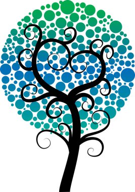 güzel dizayn uzun ağaçlar