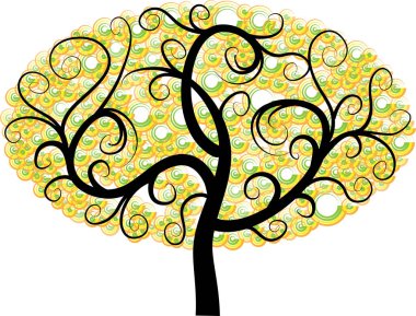 güzel dizayn uzun ağaçlar