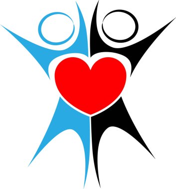 beyaz arkaplanda izole edilmiş logo çizimi