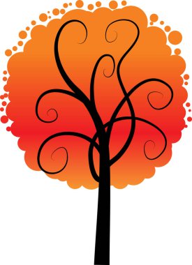 güzel dizayn uzun ağaçlar