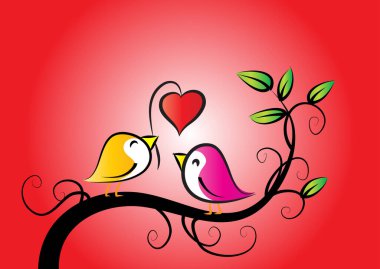 kuş vektör çizimi arkaplanı 