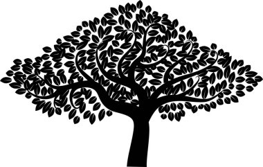 güzel dizayn uzun ağaçlar