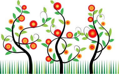 Beyaz arkaplanda renk kartı şablonu, vektör illüstrasyonu