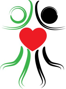 beyaz arkaplanda izole edilmiş logo çizimi