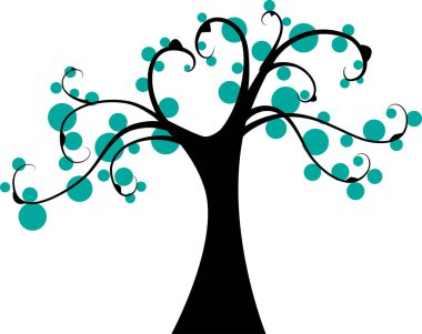 güzel dizayn uzun ağaçlar