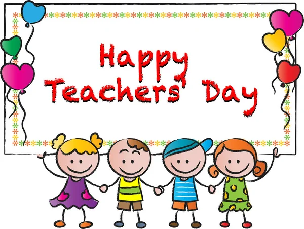 Beyaz arka planda izole edilmiş çizgi film kızları ve oğlanlar.