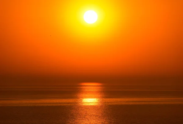 Amanecer Sobre Mar Mar Azov Amanecer — Foto de Stock