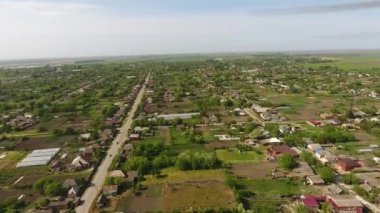 Kasaba köyü nün üstten görünüm