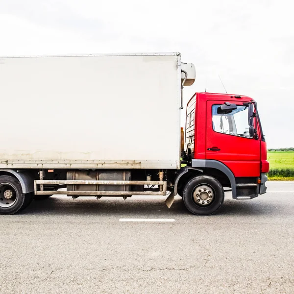 Freight Vehicles Track Freight Car Truck — Stock Photo, Image