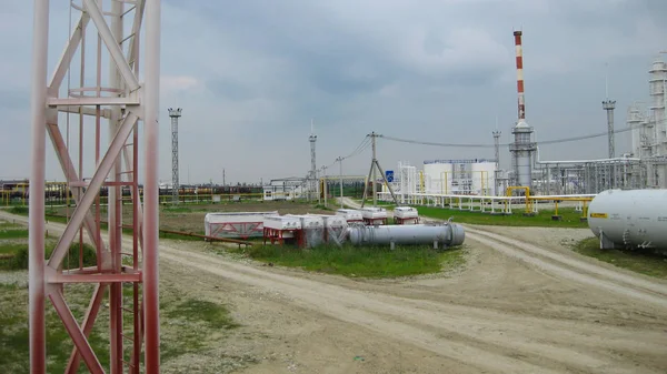 Olieraffinaderij Apparatuur Voor Raffinage Van Primaire Olie — Stockfoto