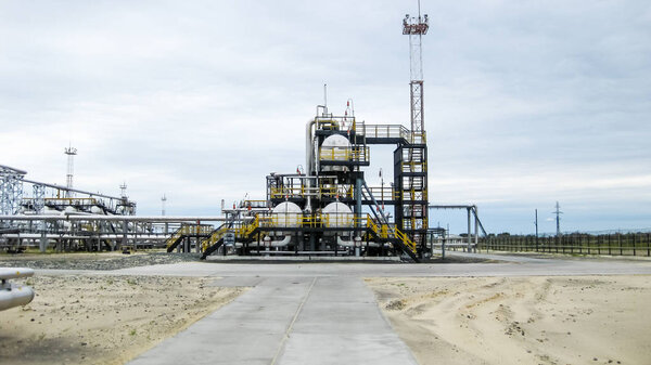 Separator. Equipment for oil separation. Modular oil treatment unit. Bulite for separation