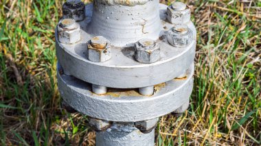 Boru flanş - petrol ve gaz sektöründe çok kullanır.