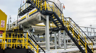 Proses suyu yağ alanında için mermi. Oluşumu su için arabellek tanklar