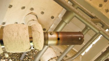 Kapalı tip meşale sisteminde gaz halkası, görünüm