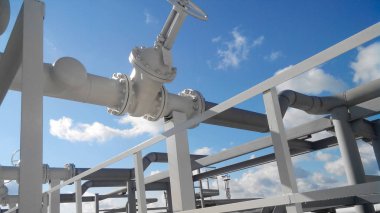 Boru hattında mandalı