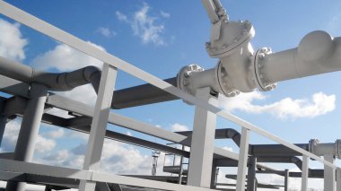 Boru hattında mandalı