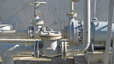 Boru hattında mandalı