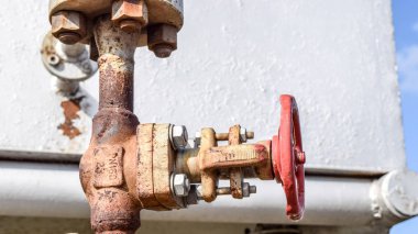 Kapama vanaları yüksek basınçlı ekipman akışı. Petrol donanımı