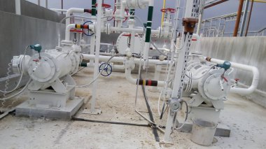 Petrol rafine sıcak ürünler pompalama için pompa